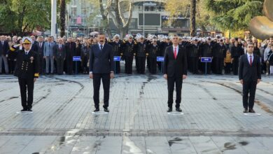 Atatürk Gölcük´te Törenle Anıldı