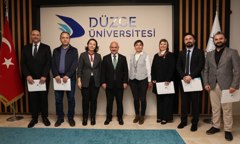 Akademik Başarı Belgeleri Takdim Edildi