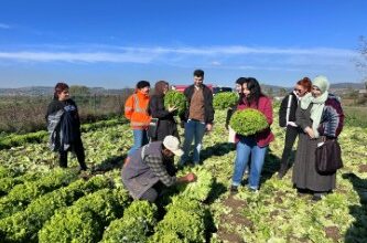 Aday çiftçiler sahada teorik bilgilerini pekiştirdi (2)