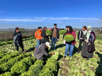 Aday çiftçiler sahada teorik bilgilerini pekiştirdi (2)