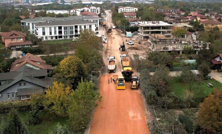 Büyükşehir, Kartepe Çepni Caddesi’ni yeniliyor