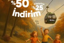 Ara tatil keyfi Kartepe Teleferik'te katlanıyor