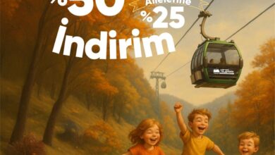 Ara tatil keyfi Kartepe Teleferik'te katlanıyor