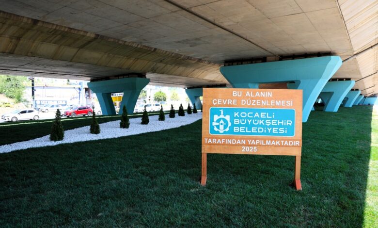 Büyükşehir'den Gebze'ye yeşil dokunuş