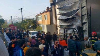 Dilovası’nda Parfüm Deposunda Yangın