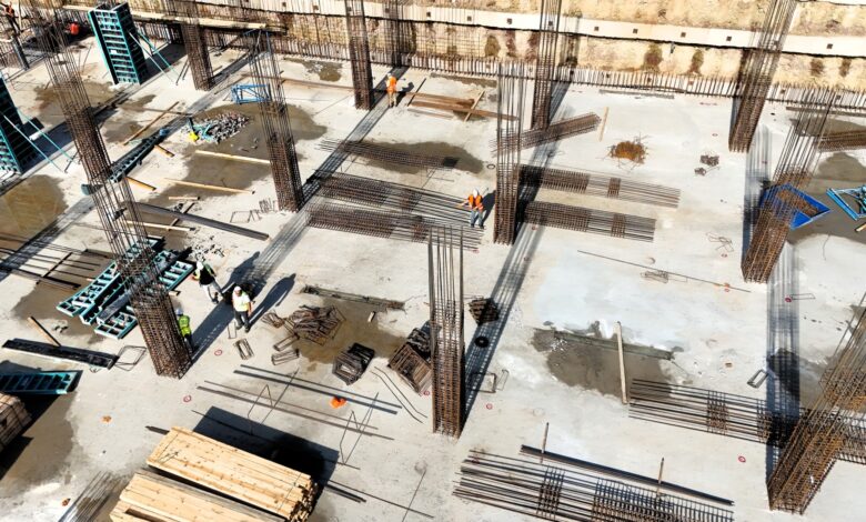 KOÜ Camii ve Otopark projesinde ilerleme yüzde 40