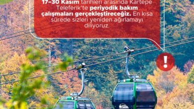 Kartepe Teleferik, 13 günlük bakıma giriyor