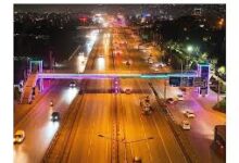 Kocaeli Bilişim Fuarı’nın renkleri üst geçitlerde