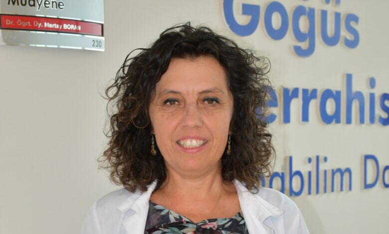 Tıp Fakültesi Göğüs Cerrahisi Anabilim Dalı Başkanı Dr. Öğr. Üyesi Mertay Boran,