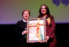 Turuncu balonlarla kadına şiddete 'dur' mesajı