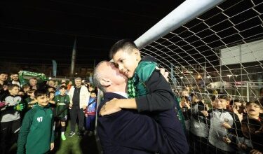 Yeşilova'daki açılış çok özel bir ana sahne oldu