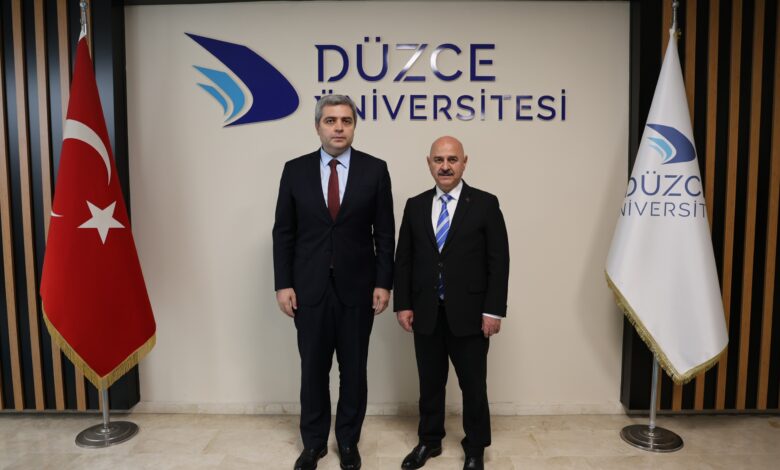 Düzce Üniversitesi Rektörü’ne Ziyaret