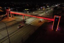 Kadına şiddete karşı turuncu mesaj