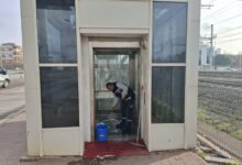 Üst geçit asansörleri