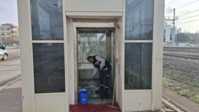 Üst geçit asansörleri