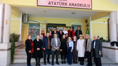 Atatürk Anaokulu’nun düzenlediği dayanışma kermesinde minik kalpler Uras Ege için bir araya geldi