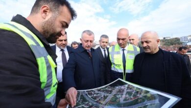 Büyükakın, Eskihisar Kavşağı'nda son durumu inceledi