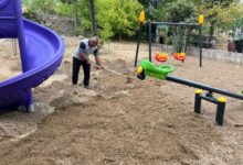 Büyükşehir'den oyun gruplarına düzenli bakım