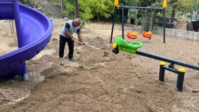 Büyükşehir'den oyun gruplarına düzenli bakım