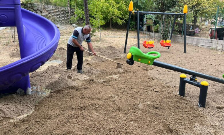 Büyükşehir'den oyun gruplarına düzenli bakım