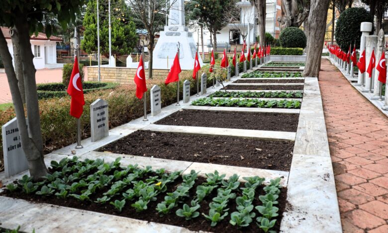 Büyükşehir'den şehitlerin emanetine özenli bakım