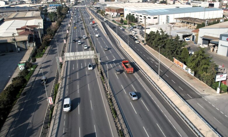 Gebze Beylikbağı'na yeni katılım şeridi hizmete alındı