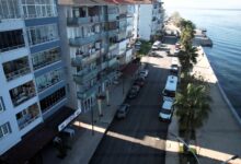 Gölcük Halıdere sahilinde üstyapı yenileniyor