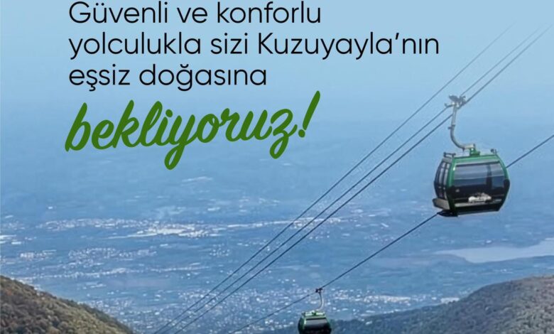 Kartepe Teleferik'te bakım çalışmaları tamam