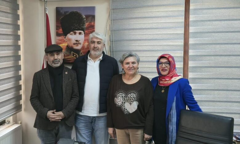 MUSTAFA ERANIL YAHYA KAPTAN MAHALLESİ MUHTARINI ZİYARET