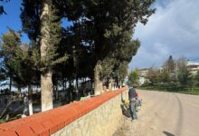 Mezarlıklara 6 bin metreküp taş duvar inşa ediliyor (