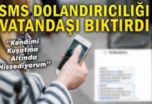 SMS İLE VATANDAŞI KISKACA ALIYORLAR!