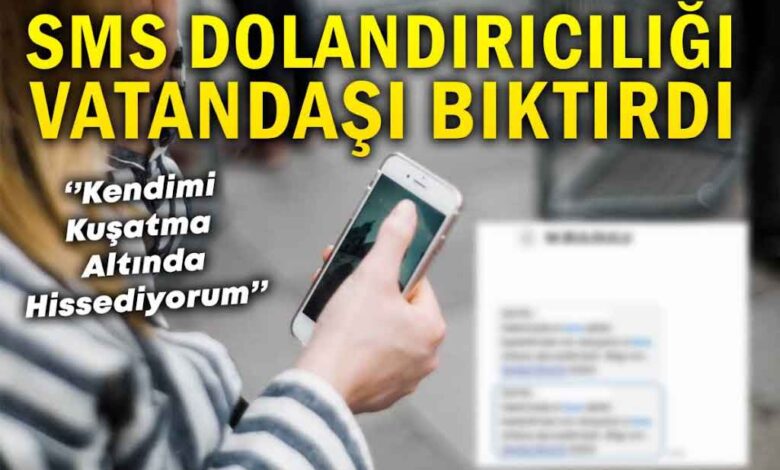 SMS İLE VATANDAŞI KISKACA ALIYORLAR!