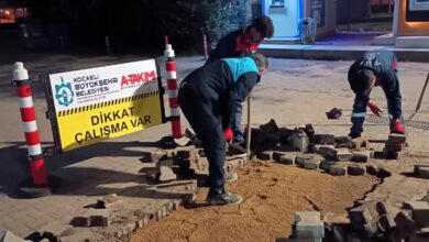 Şehir uykuda, Büyükşehir 724 iş başında .