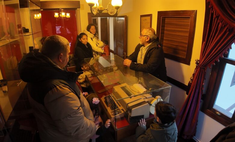 Çocuklardan Basın Müzesi'ne 10 Ocak ziyareti