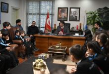 Şampiyon Karateciler Başkan Kocaman’ın Konuğu Oldu