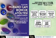 Ara tatil keyfi Gebze’de yaşanacak