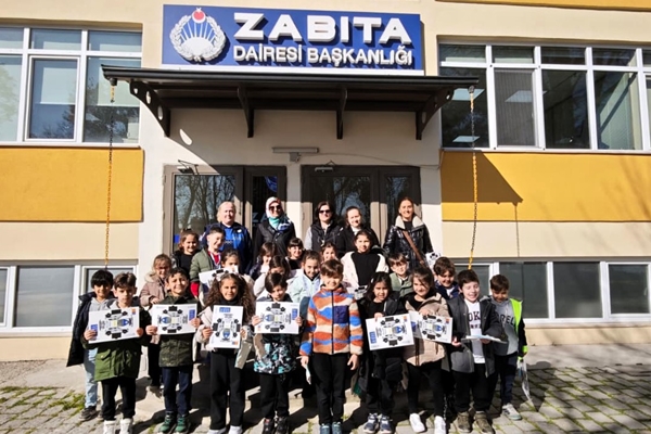 Büyükşehir Zabıtası öğrencilere mesleği tanıttı