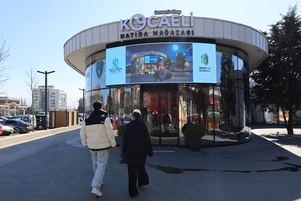 Kocaeli’ye özgü ürünler Hatıra Mağazası’nda