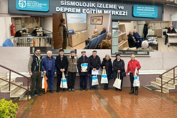 Saygınlar üyelerine afet bilinci kazandırıldı