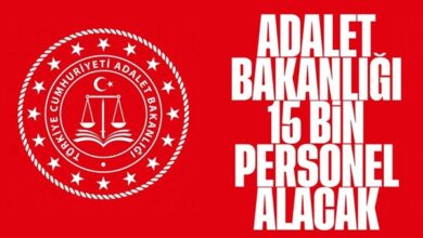 Adalet Bakanlığı 15 Bin Personel Alımı Yapacak