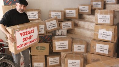 Doyduğu Yerden Doğduğu Yere 25 Bin Kitap