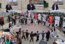 Hıdırellez Şenliğinin son günü Kertil Tekke Meydanında