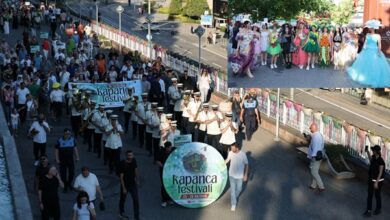3. Kapanca Festivali renkli kortejle açıldı