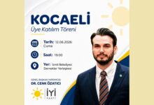 İYİ Parti Kocaeli’de Teşkilat Buluşması ve Üye Katılım Töreni