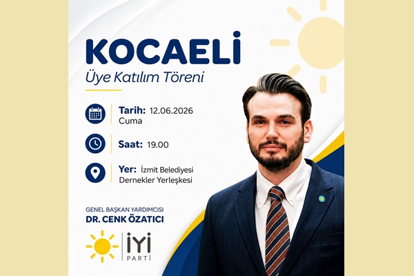 İYİ Parti Kocaeli’de Teşkilat Buluşması ve Üye Katılım Töreni
