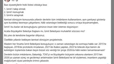Kardaş: "Tahir Bey’in Gündemi Hizmet Değil İzmit’e Sataşmak"
