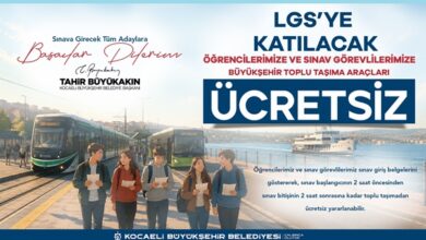 LGS’de Ulaşıma Engel Yok