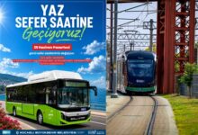 Ulaşımda Yaz Sefer Tarifesi 29 Haziran’da başlıyor