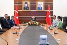 Vali Aktaş, İçişleri Bakanı Mustafa Çiftçi’nin VKS Toplantısına Katıldı