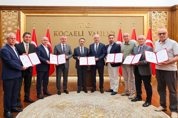 Darıca Huzurevi için imzalar atıldı
